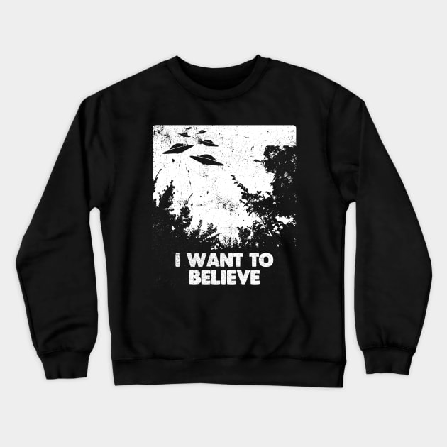 i want to believe Crewneck Sweatshirt by Moe99